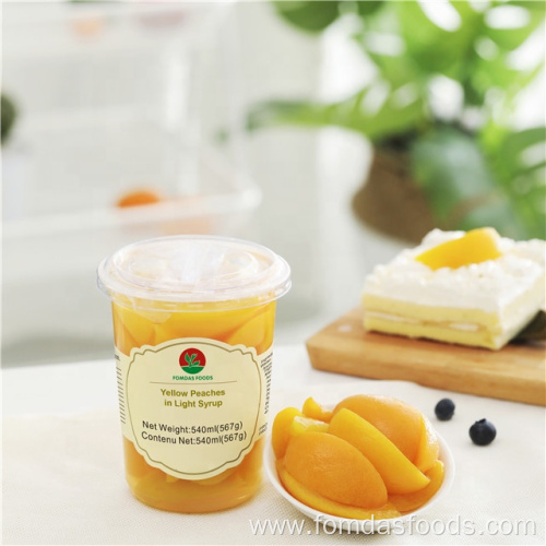 Canned Food 20oz Peach in Fruit Juice